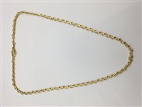 Collana Catena Tutto Oro in Oro GPE CAT OG MAGLIA Soma Gioielli G.26